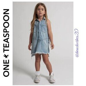 ONE TEASPOON Kids Girls Mini Braxton Dress Hustler 8-9 NWT O-274